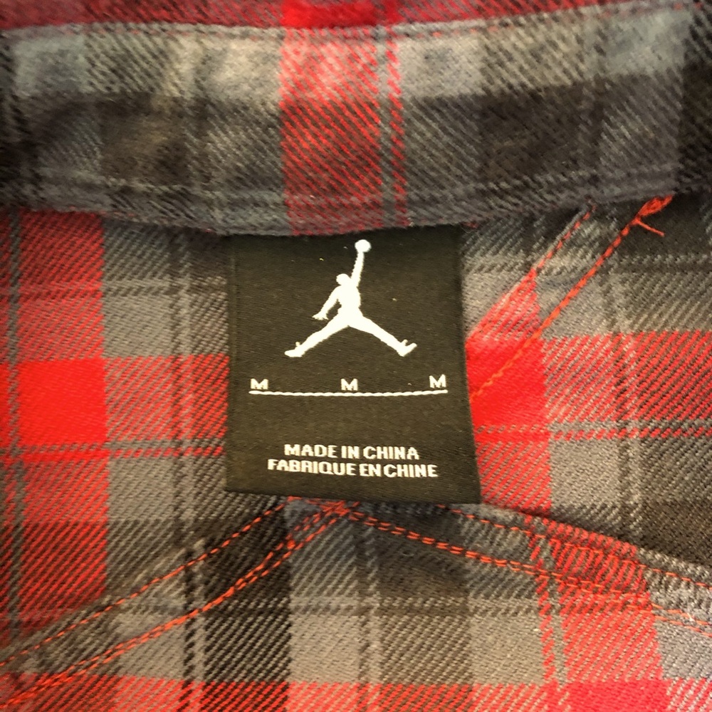 Jordan flannel Sz:Medium